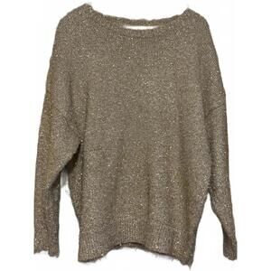 Rachel Zoe Women's Sparkly Knit Sweater Size 1X